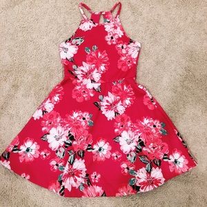 Floral Pink Dress